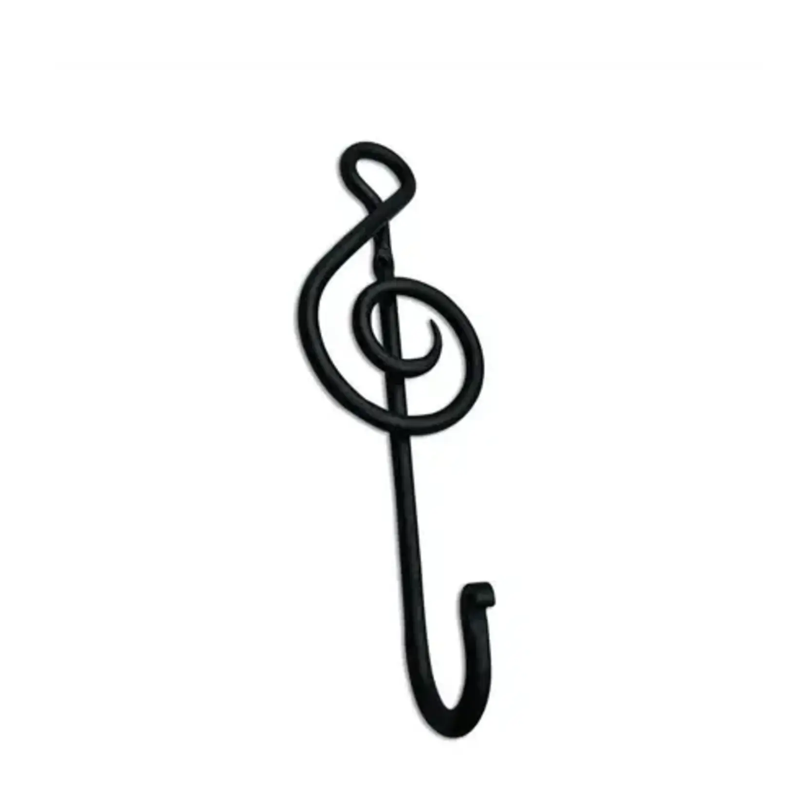 Cast Iron Hand-Forged Music Note Hook