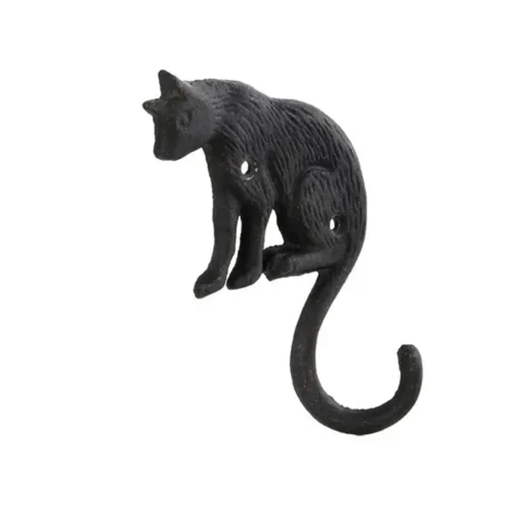 Cast Iron Decorative Cat Hook