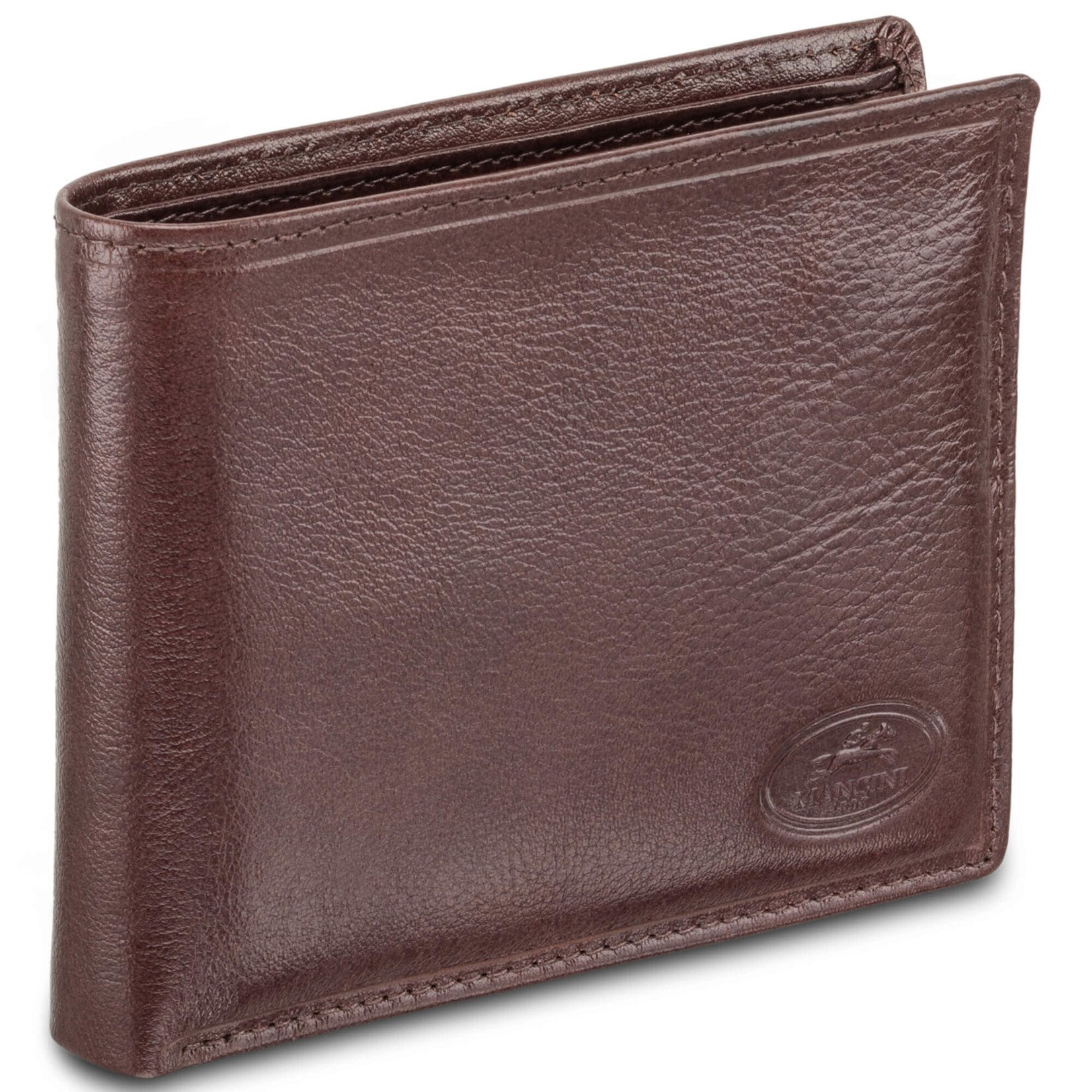 Men's RFID Secure Leather Slimfold Wallet with Removable Passcase