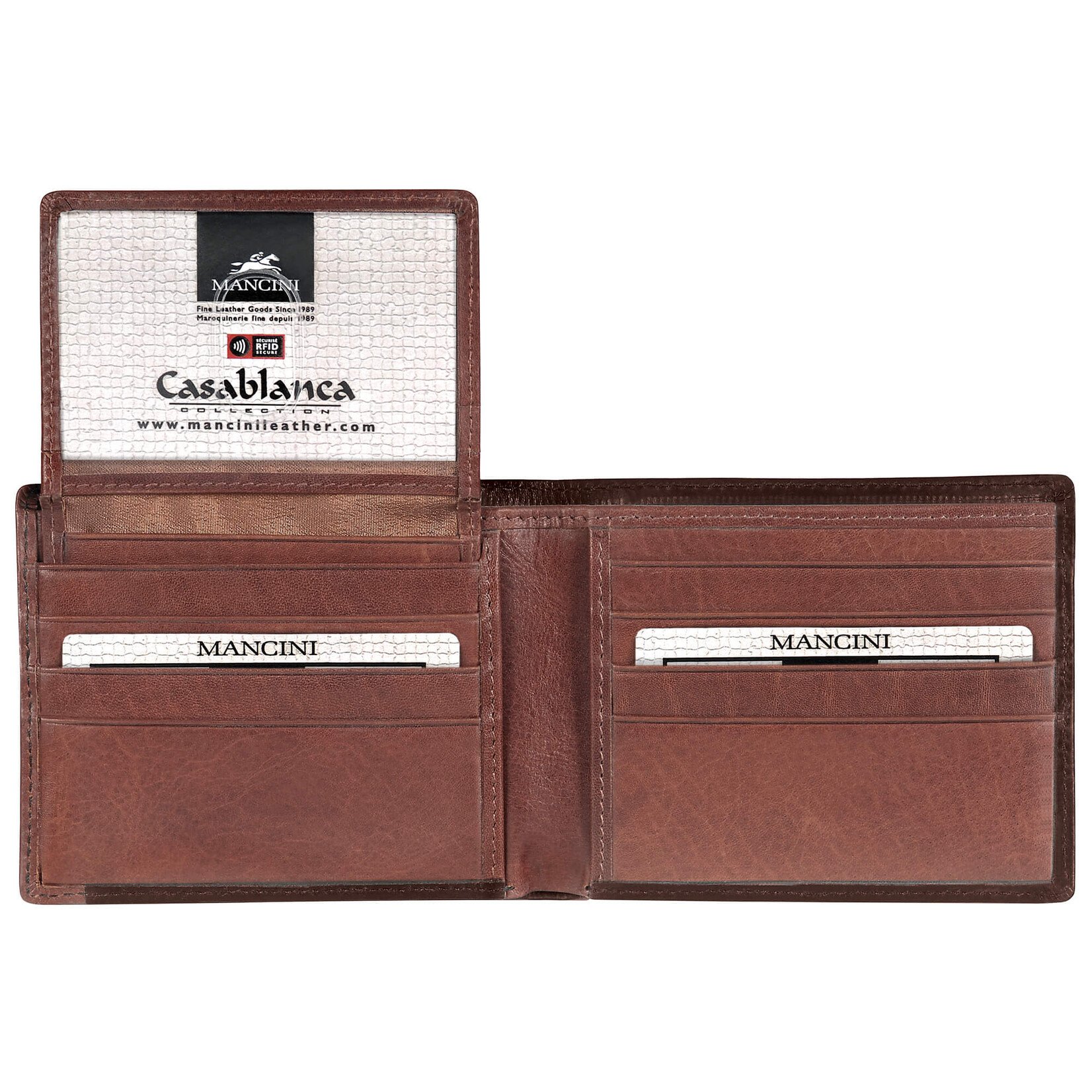 Men's RFID Secure Slimfold with Removable Passcase