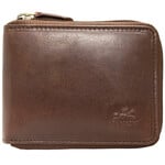 Men's Zippy Leather Wallet with Removable Passcase