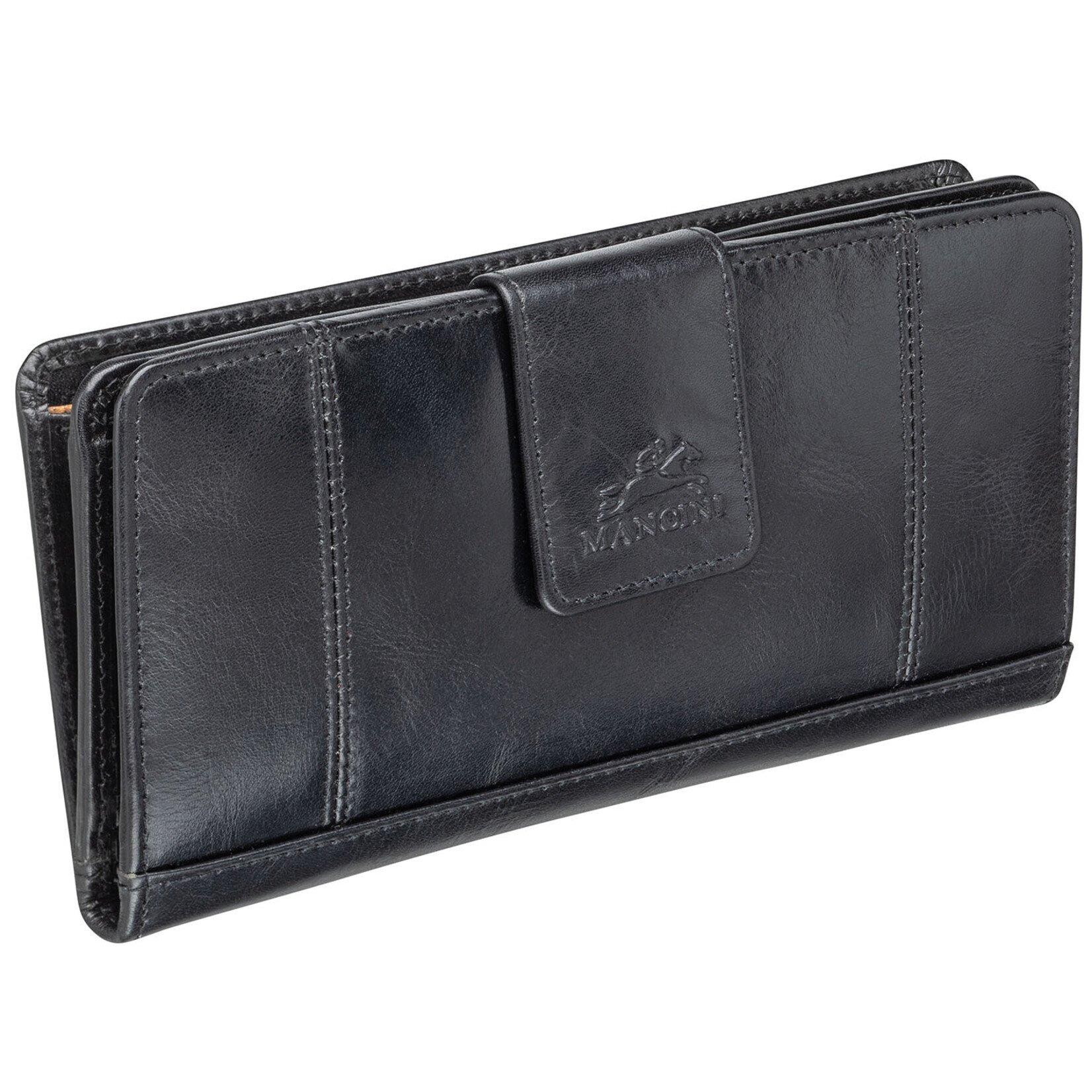 Women's RFID Secure Italian Leather Clutch Wallet