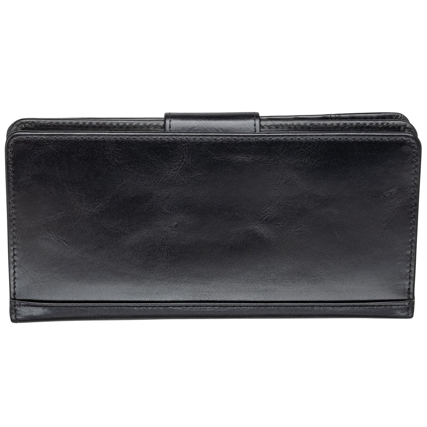 Women's RFID Secure Italian Leather Clutch Wallet