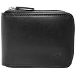 Men's Zippy Leather Wallet with Removable Passcase