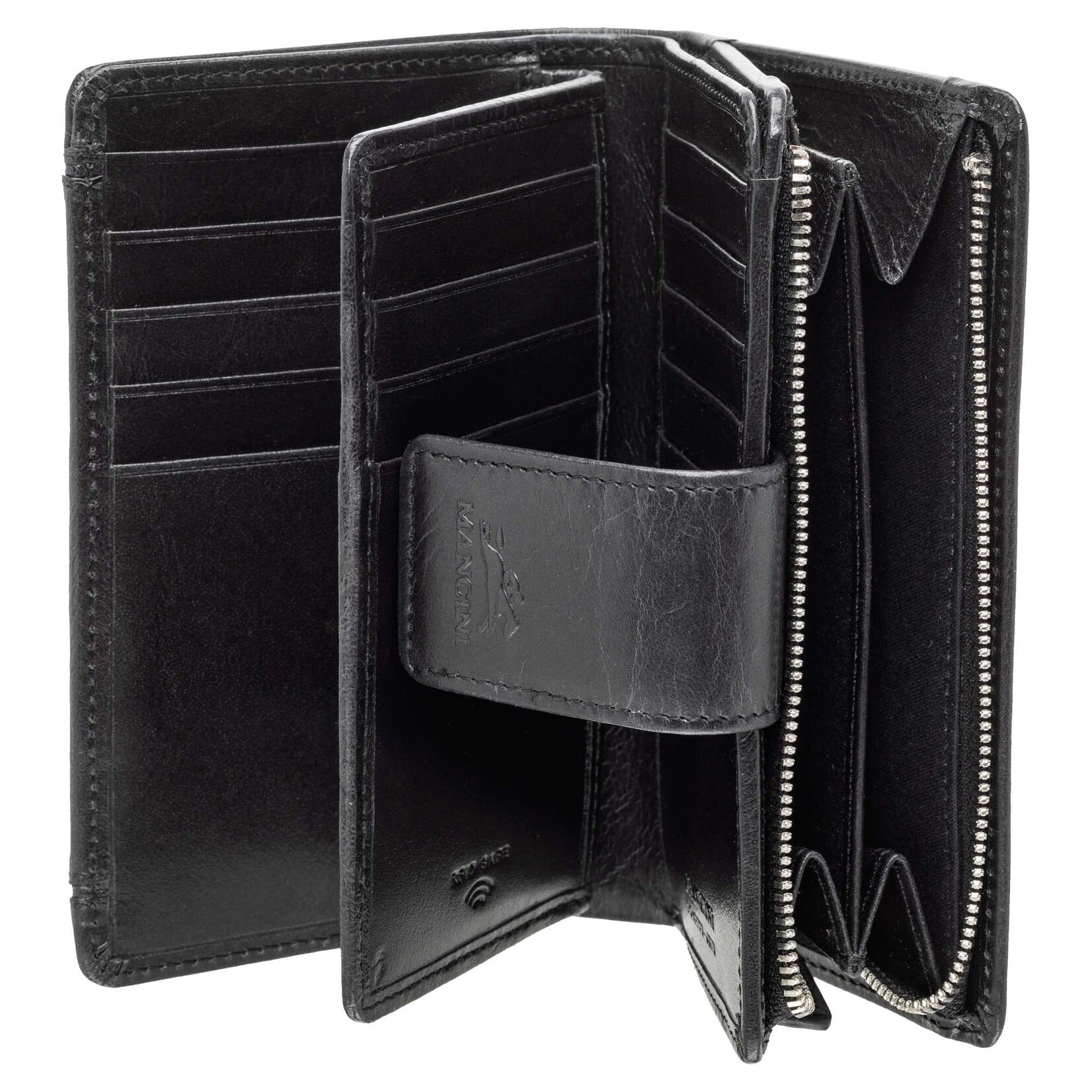 Deluxe Leather Medium Clutch Wallet