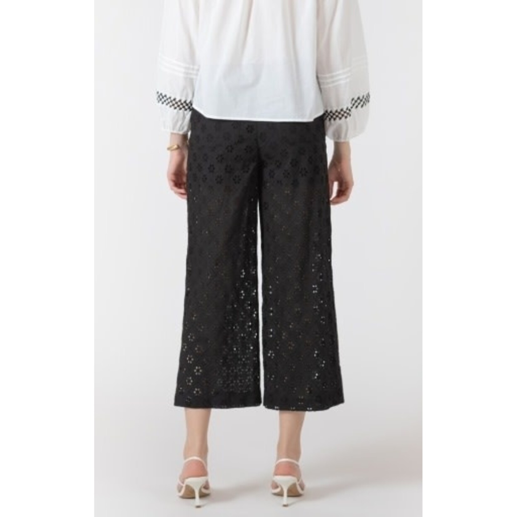 Black Tape 2722734 T - Openwork Embroidery Trouser