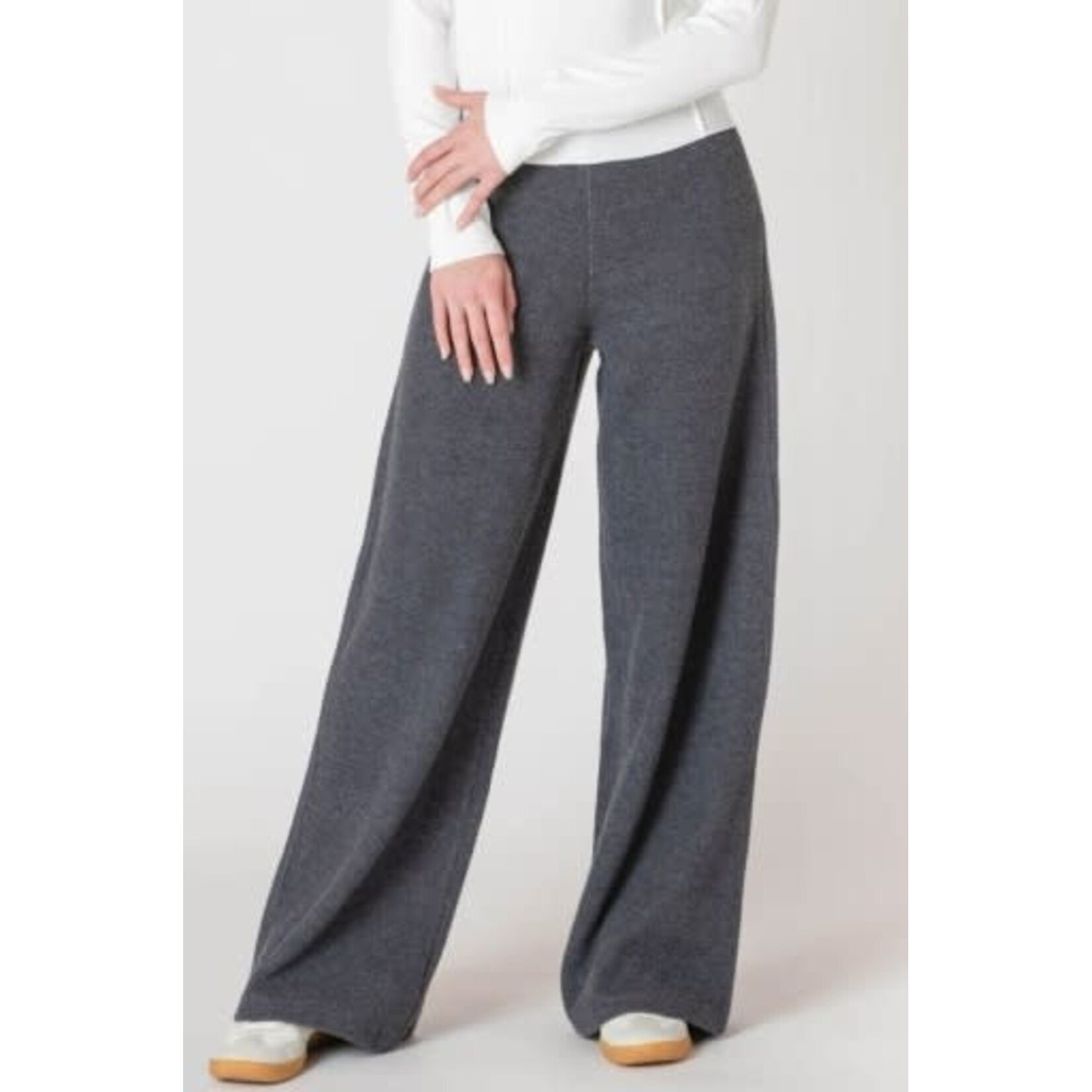Room 34 2622215 DG - Wide Leg Ribbed Pant