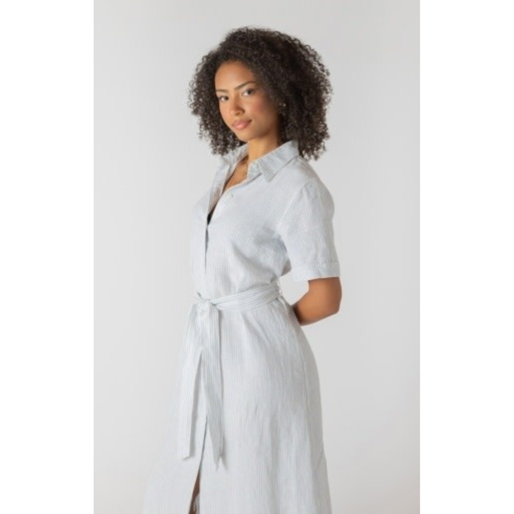 Room 34 2722516 DG - Belted Shirt Dress