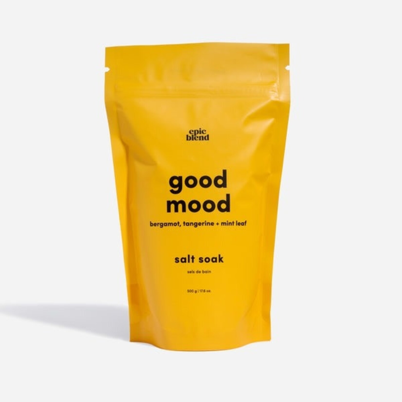 Good Mood Bergamot, Tangerine & Mint Leaf Bath Salt Soak 500 g/17.6 oz
