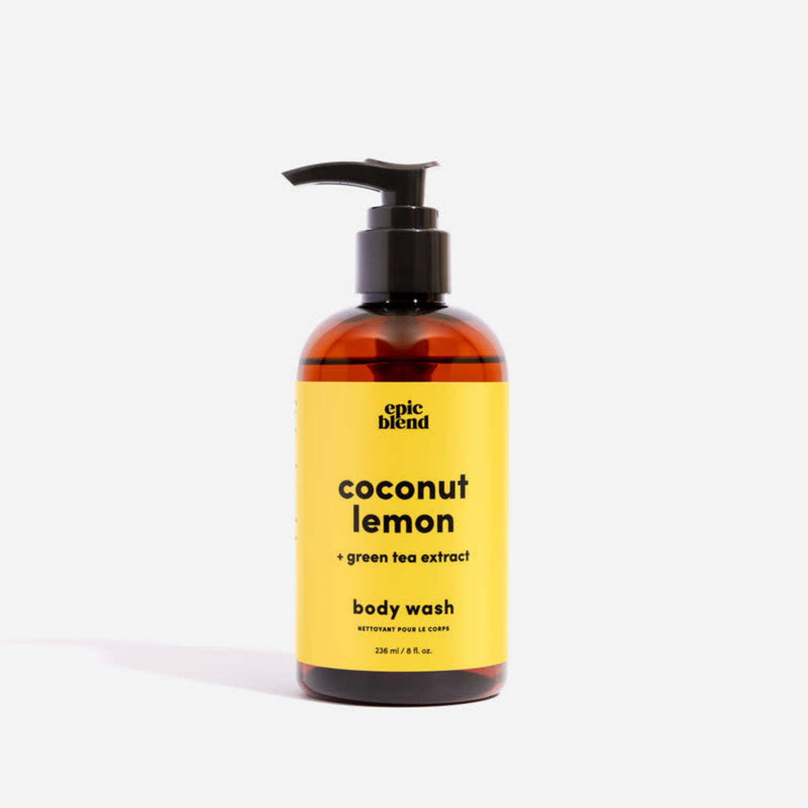 Coconut Lemon Body Wash 8 oz