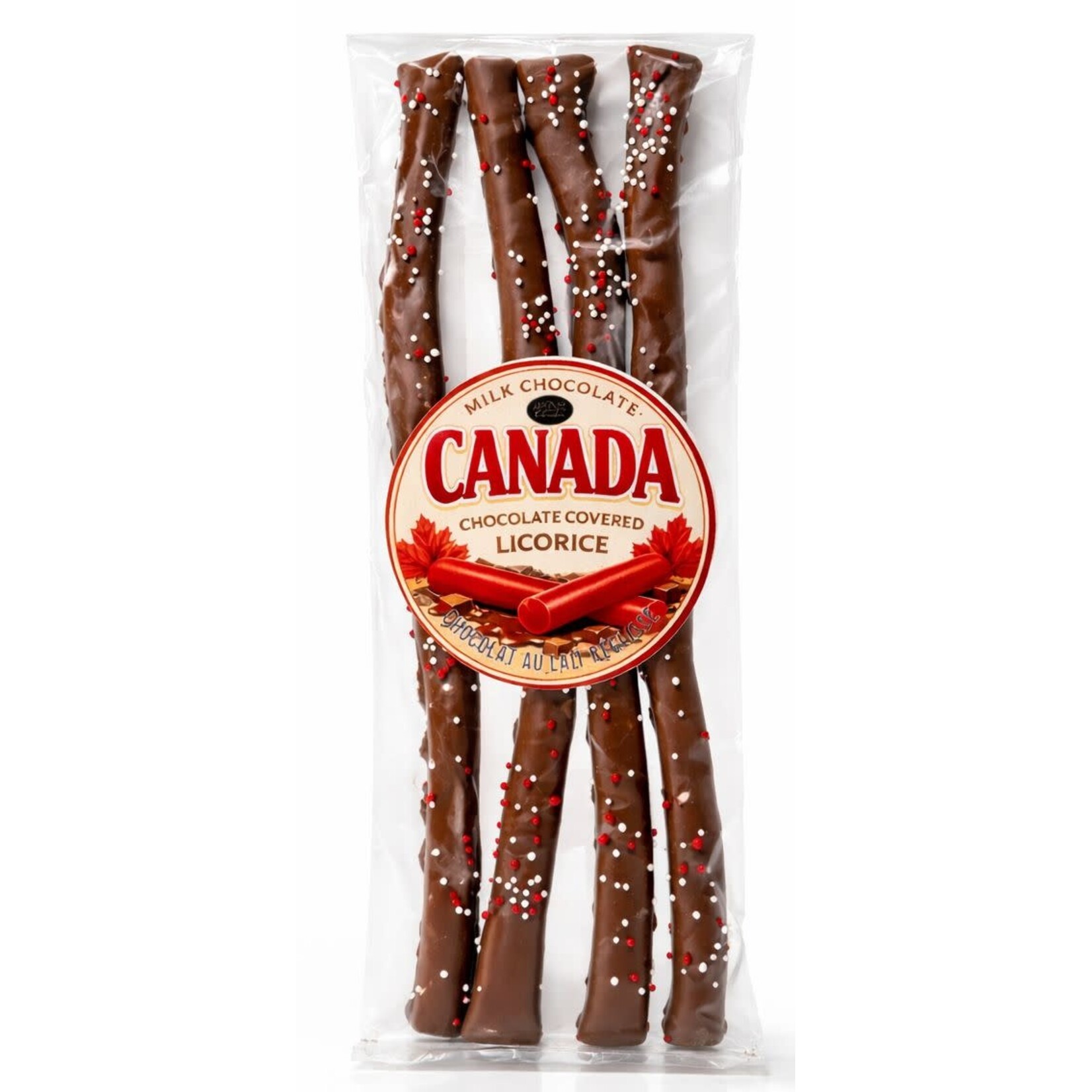 anDea Chocolate Milk Chocolate Covered Red Licorice