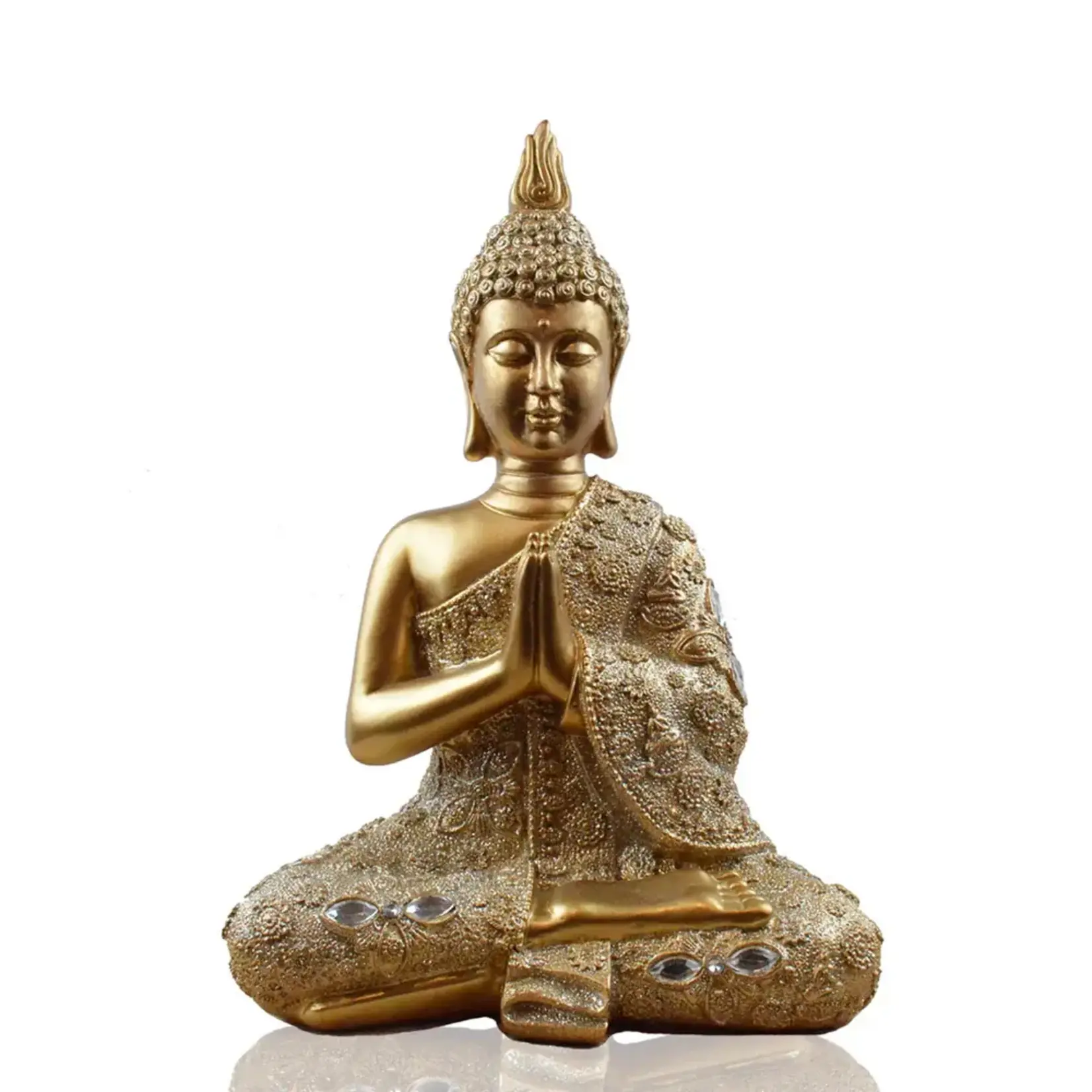 Panam Décor & Gifts Sitting Bronze Thai Buddha