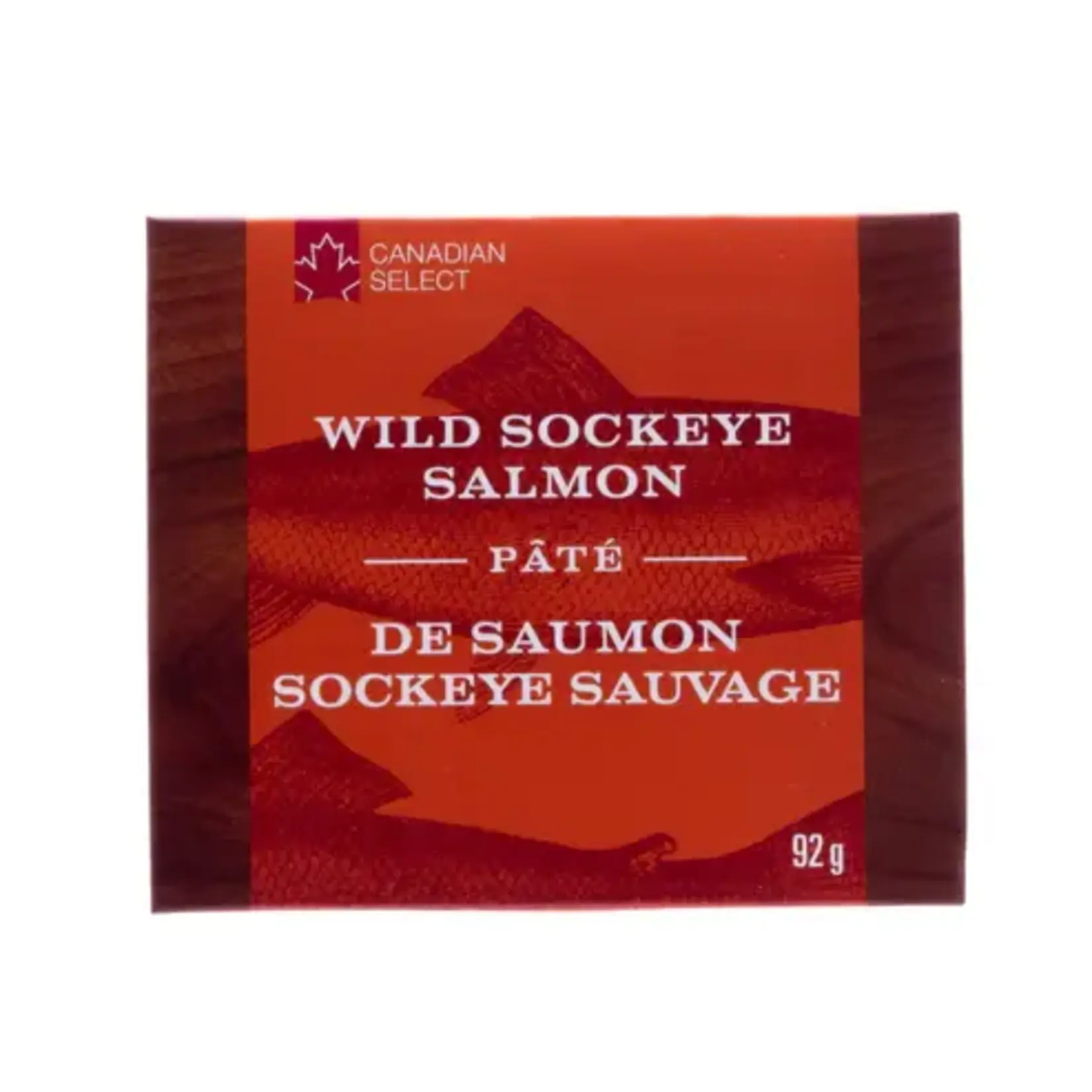 Canadian Select Wild Sockeye Salmon Pâté 92 g