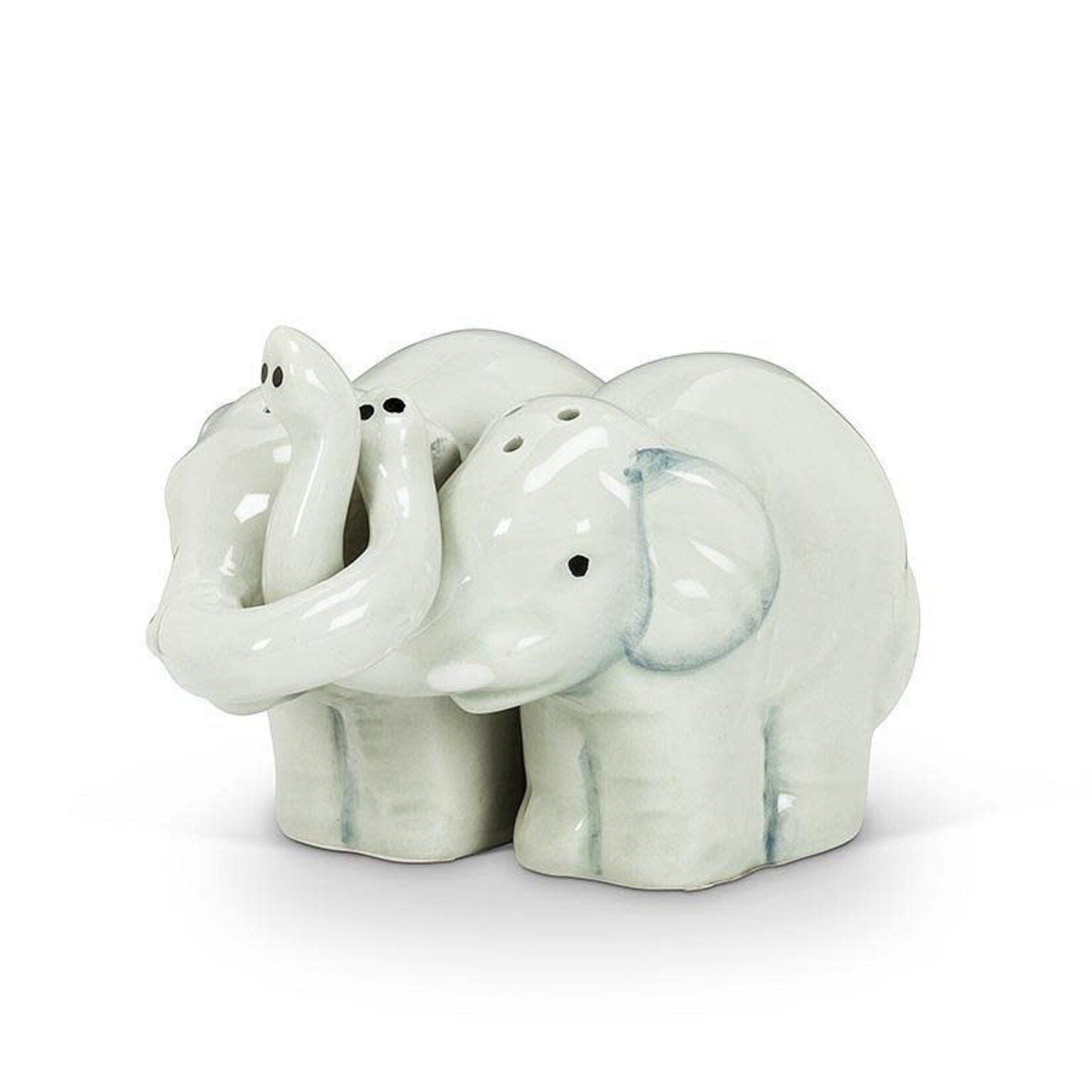 Hugging Elephants Salt & Pepper Shaker Set 3.5"