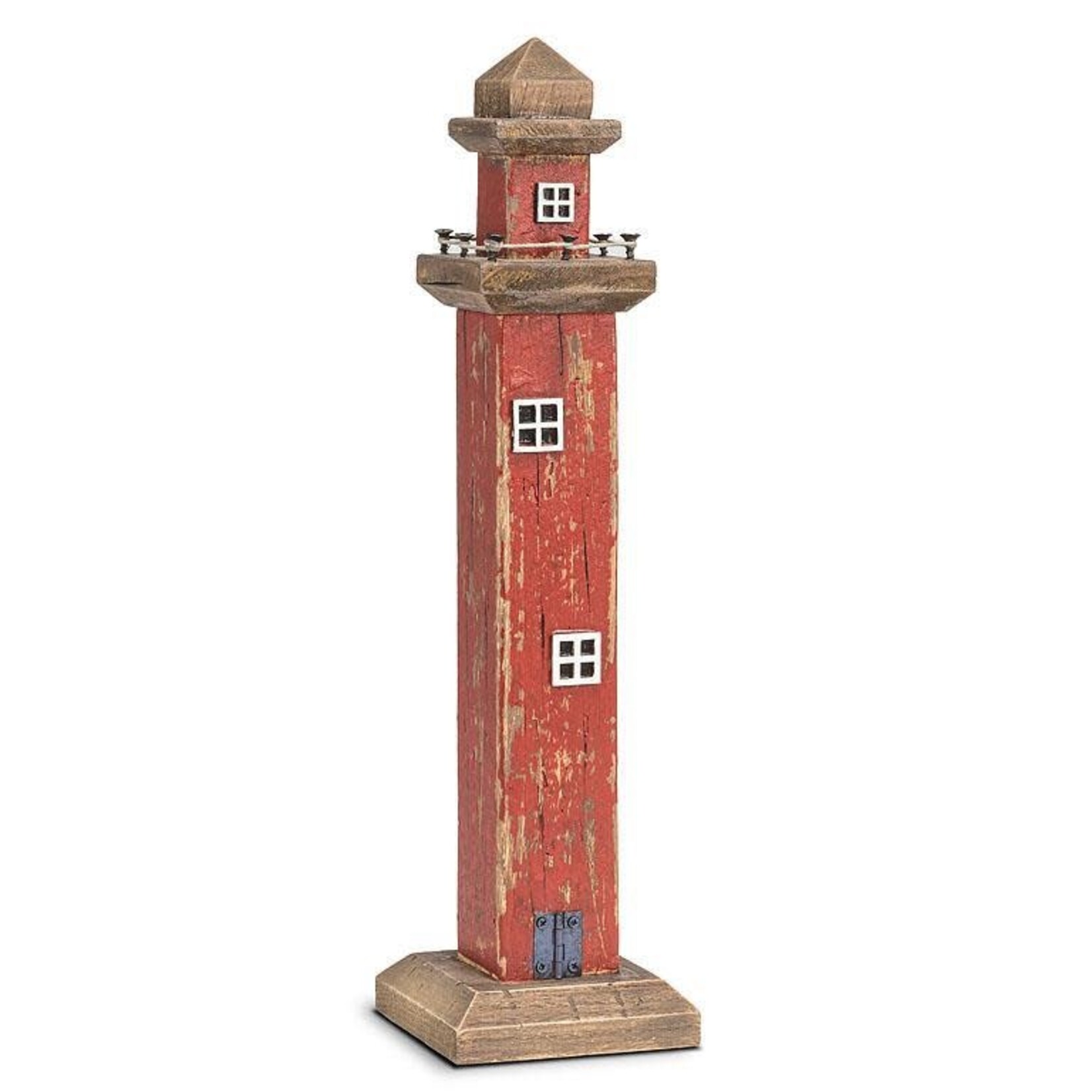 Tall Red Decorative Lighthouse