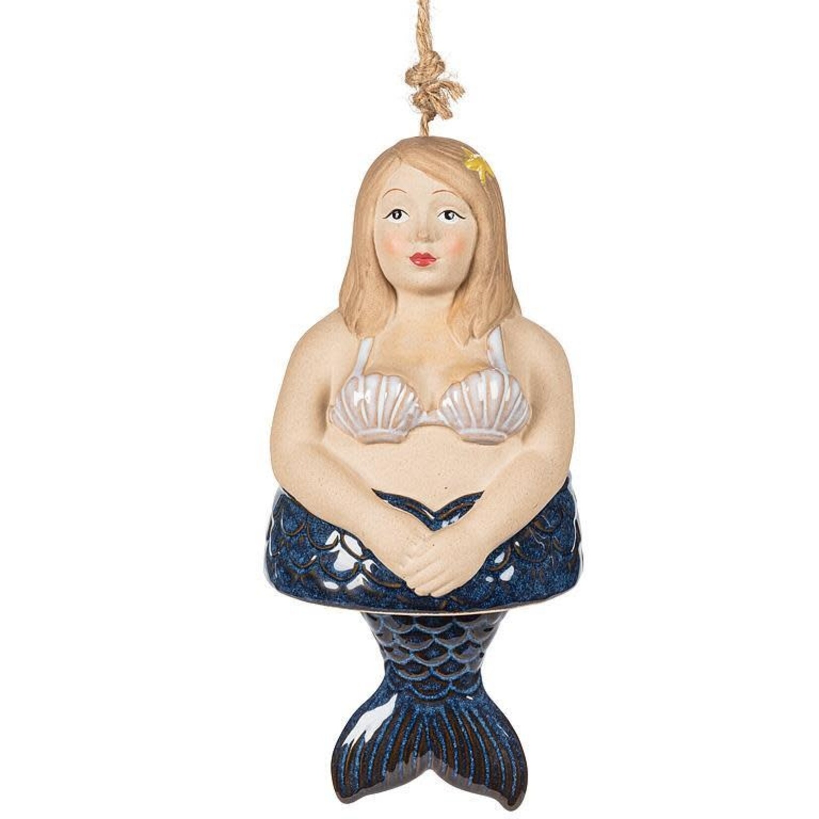 Blue Mermaid Wind Chime