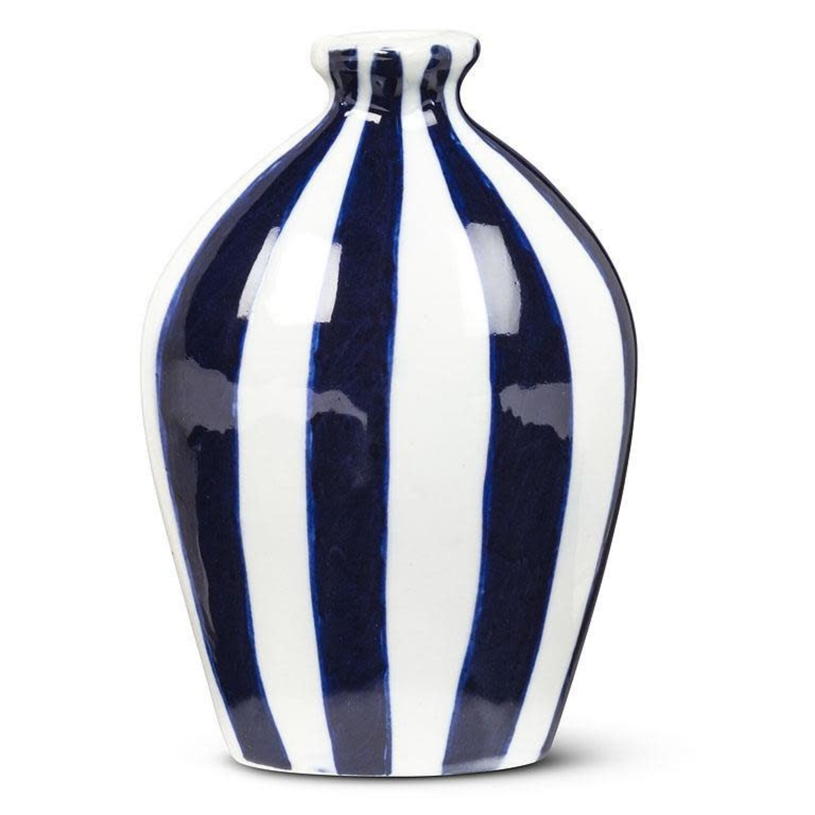 Tall Striped Bud Vase (Medium)