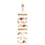 Large 4 Strand Shell Chime with Decorative Fish