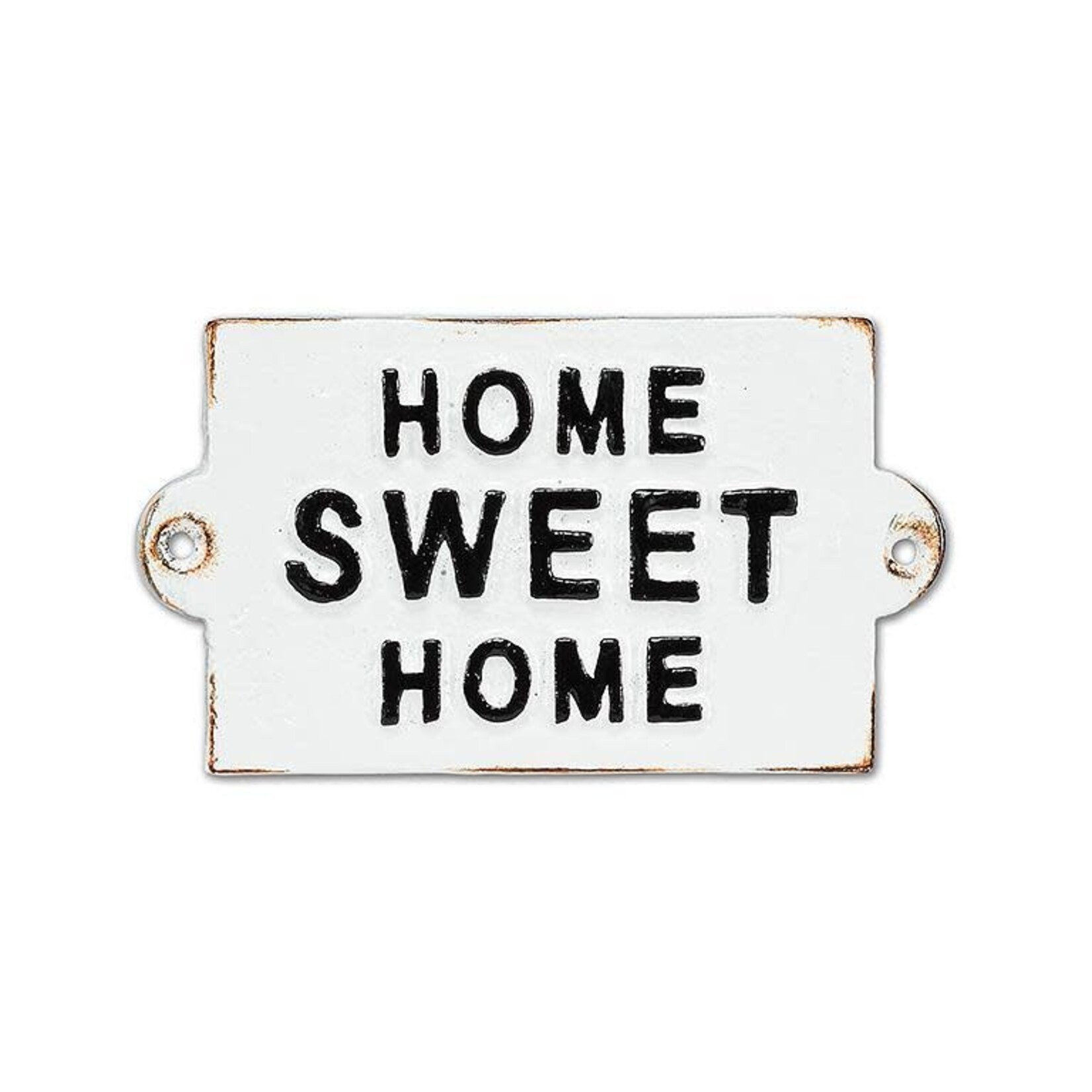 Home Sweet Home Cast Iron Sign 6"