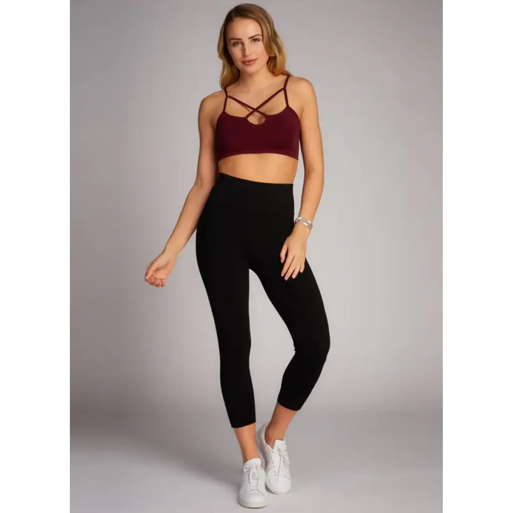 C'est Moi CEBPY1005 - Bamboo 3/4 High Waist Legging