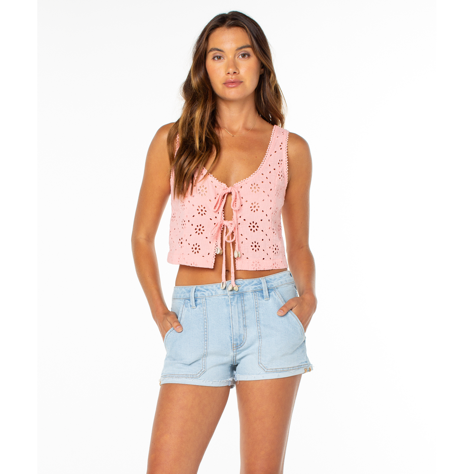 Roxy RT71600A3F00 - Kayla Tank Top with Shells