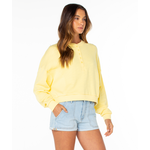 Roxy Overcast Sweatshirt with Buttons