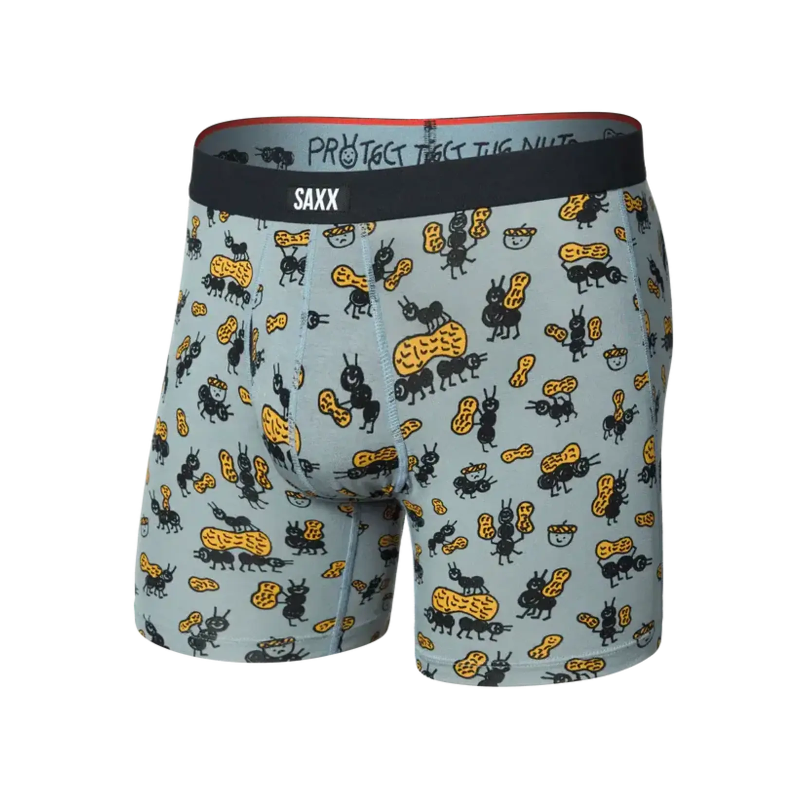 SAXX Underwear Vibe Xtra Soft Comfort Boxer Brief with Fly - Ants in Your Pants
