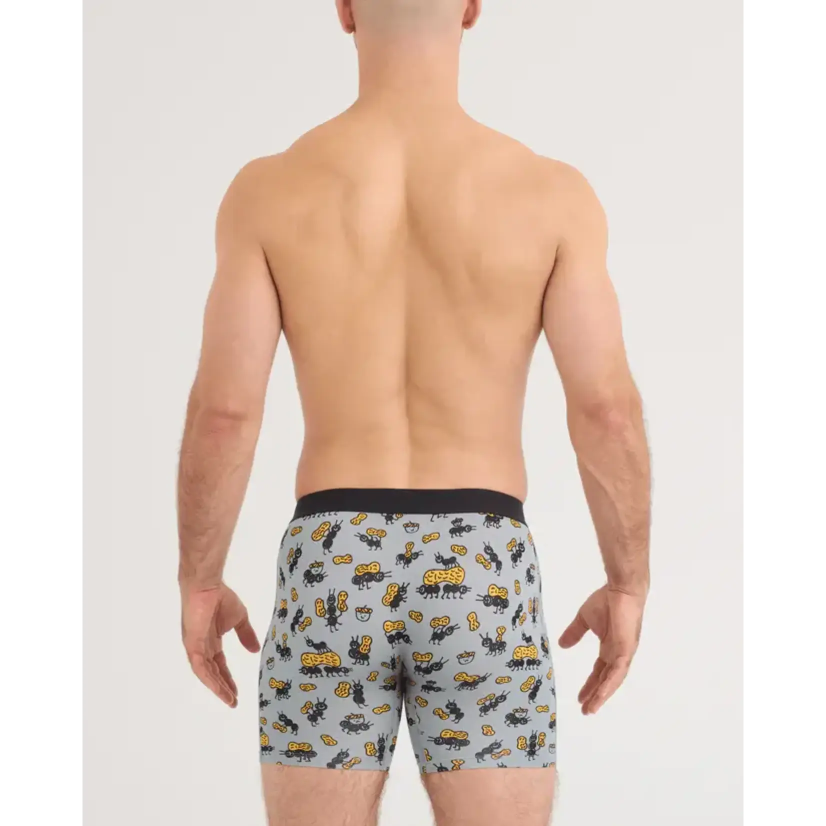 SAXX Underwear Vibe Xtra Soft Comfort Boxer Brief with Fly - Ants in Your Pants
