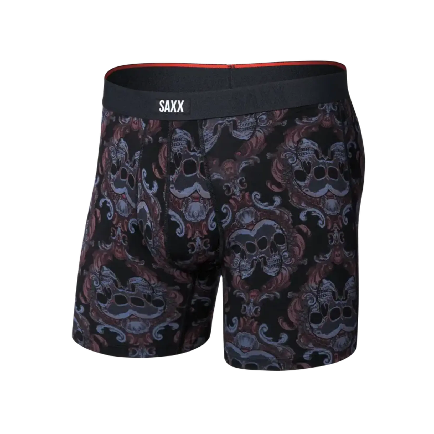SAXX Underwear Vibe Xtra Soft Comfort Boxer Brief - Skull Brocade