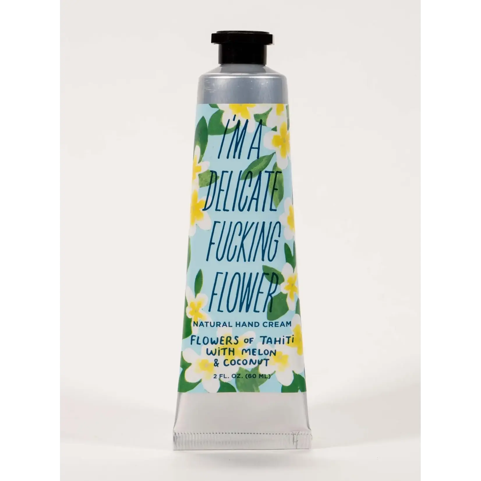 Blue Q I'm A Delicate F*cking Flower Hand Cream - Tahiti