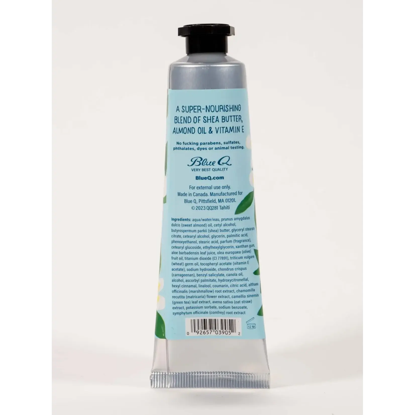 Blue Q I'm A Delicate F*cking Flower Hand Cream - Tahiti