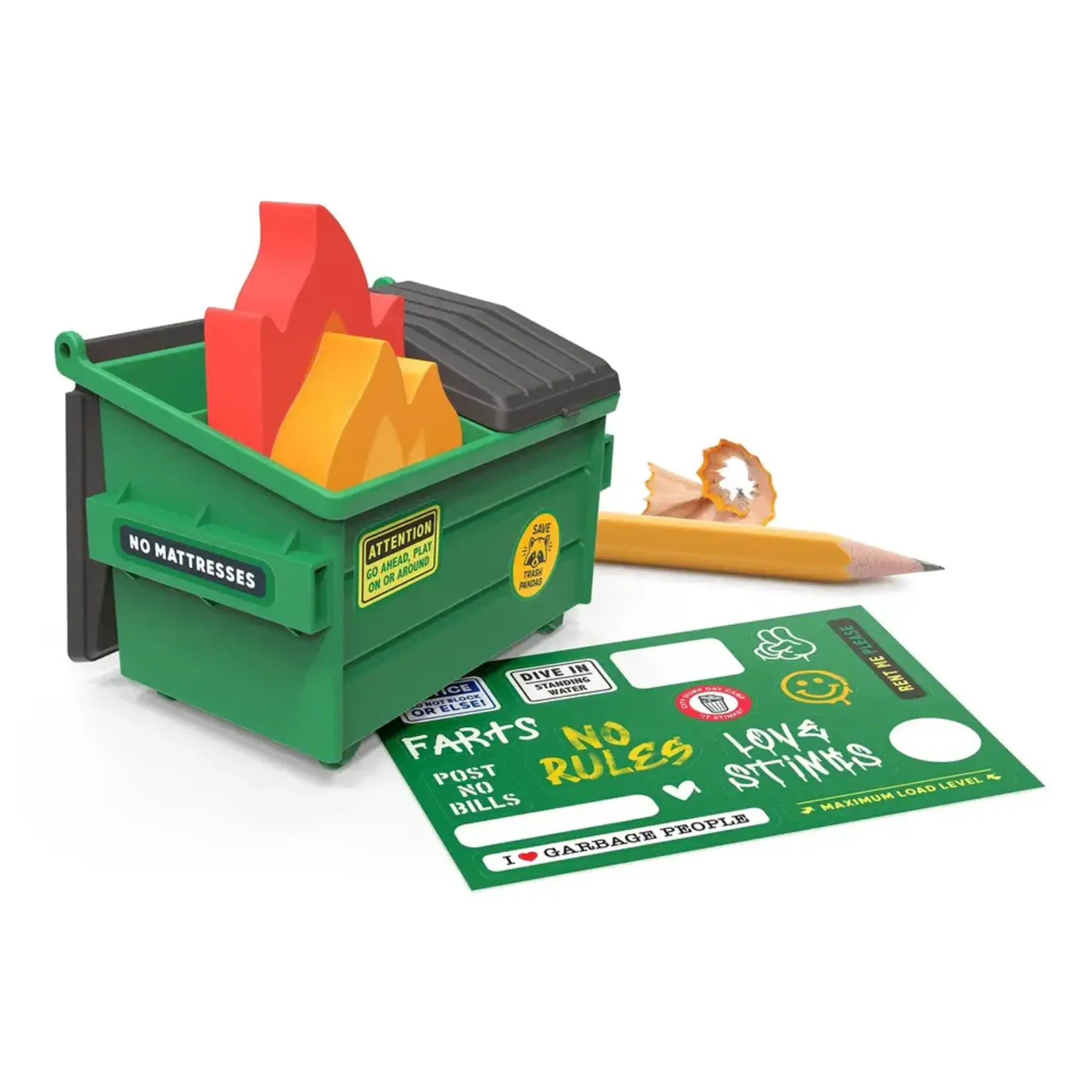 Trash Talk Eraser & Sharpener Set