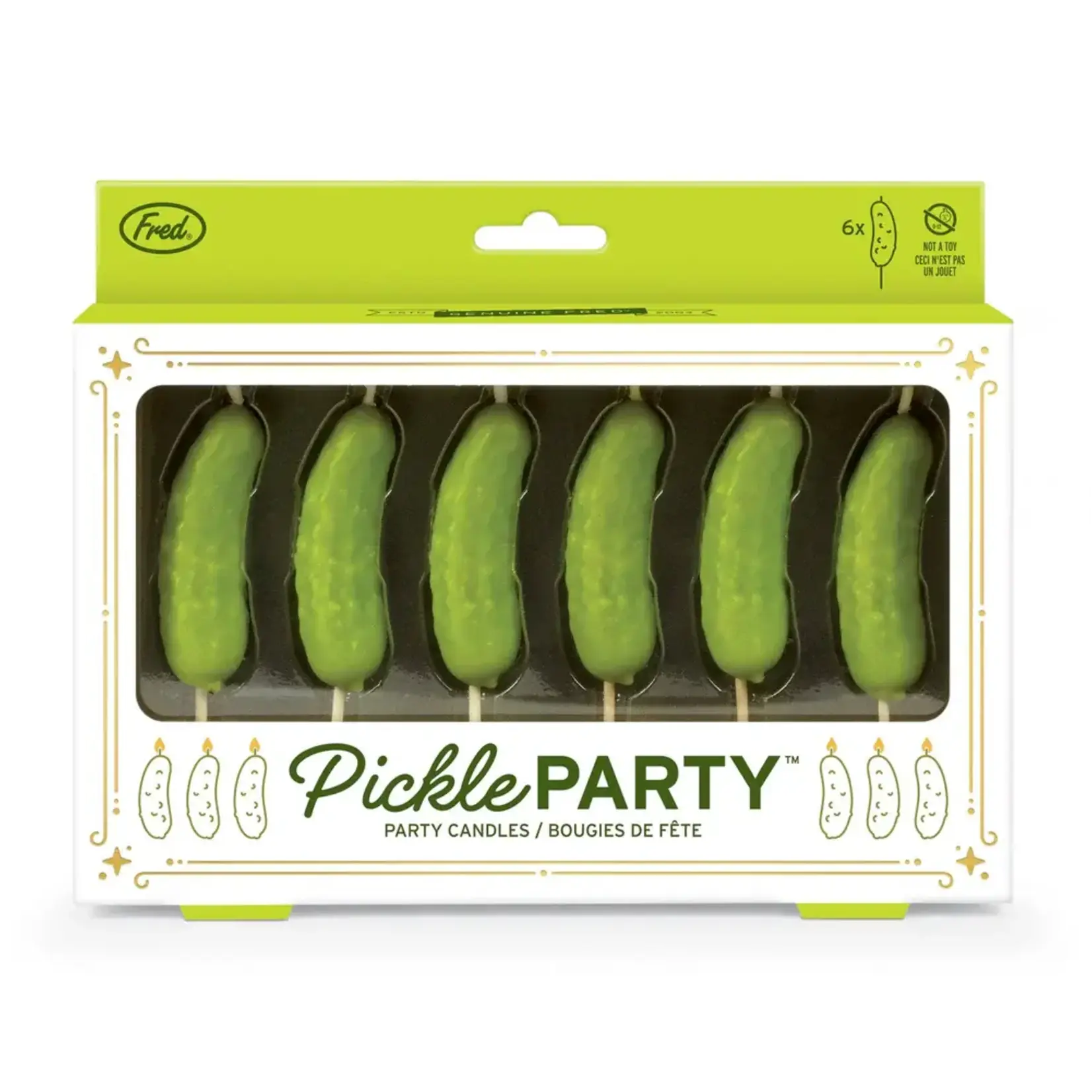 Pickle Party Candles (Set of 6)