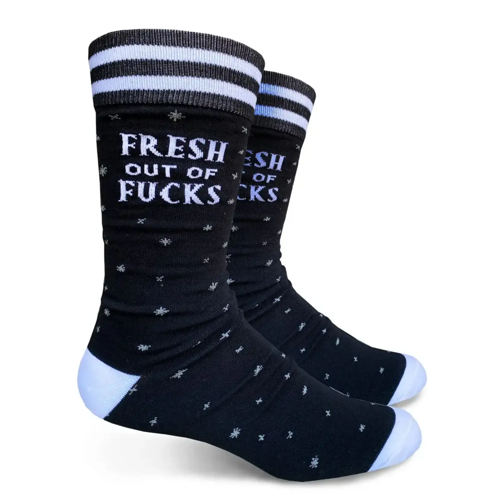 Groovy Things Men's Socks - Fresh Out Of F*cks
