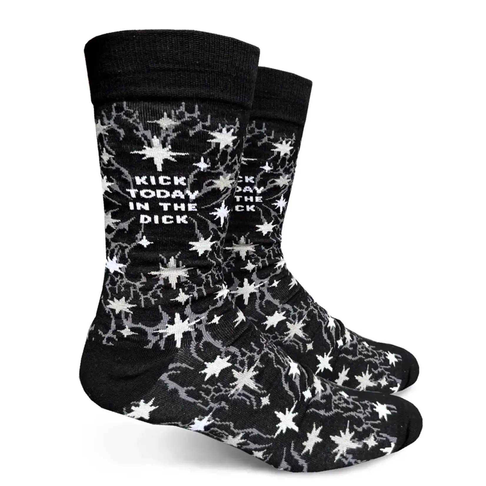 Groovy Things Men's Socks - Kick Today in the Dick