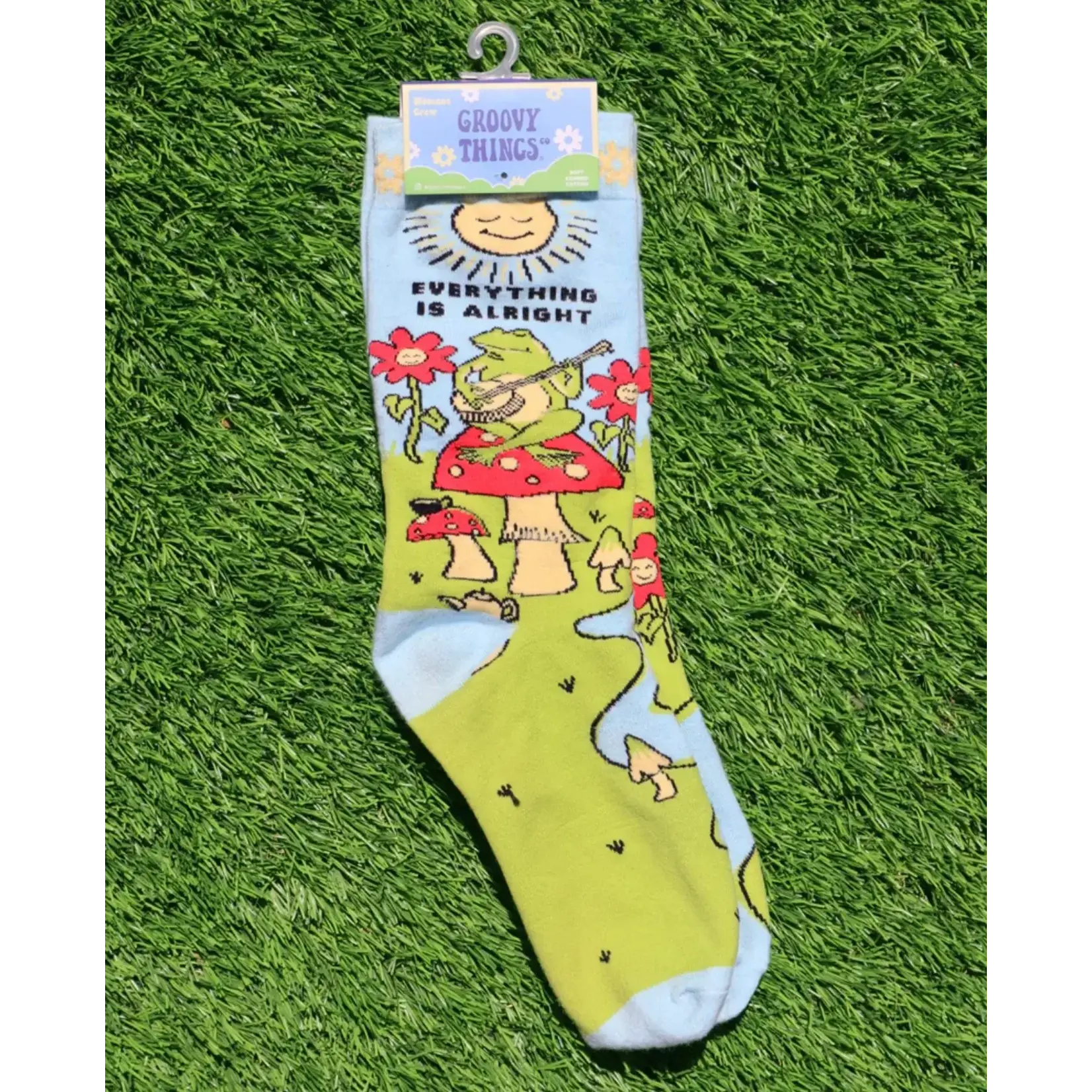 Groovy Things Women's Socks - Everything is Alright