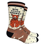Groovy Things Men's Socks - Big Stick Energy