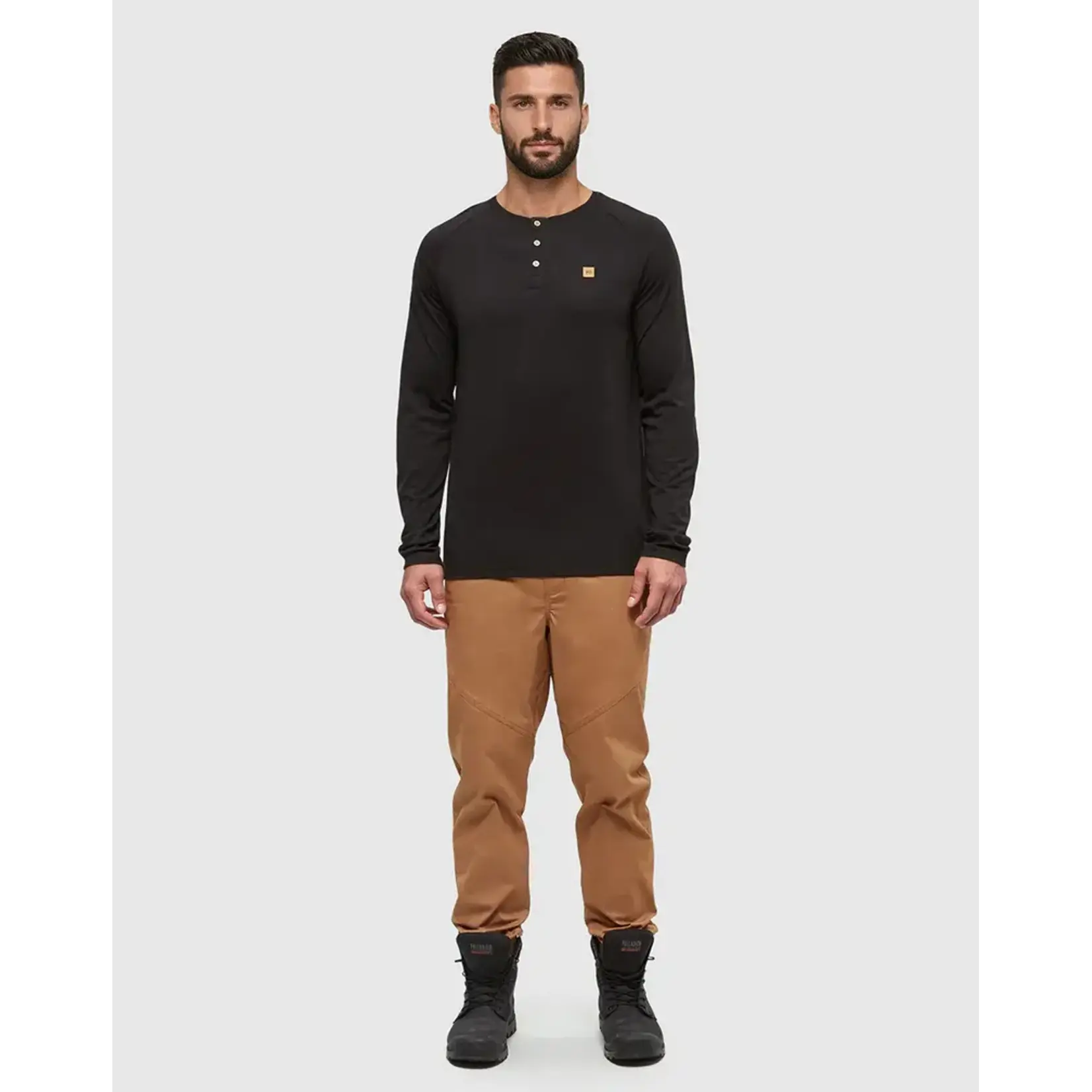 Tentree TCM2308-0164 - Men's Baker Henley Long-Sleeve Shirt