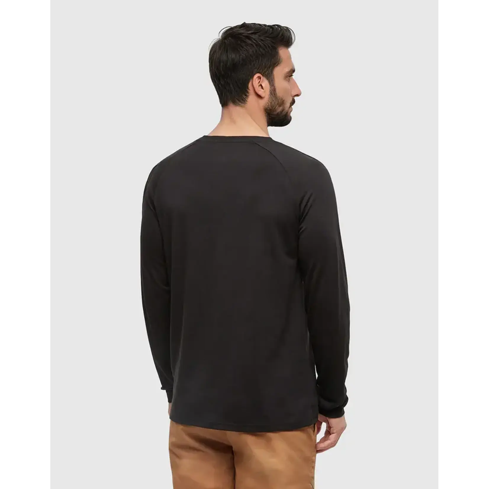 Tentree TCM2308-0164 - Men's Baker Henley Long-Sleeve Shirt