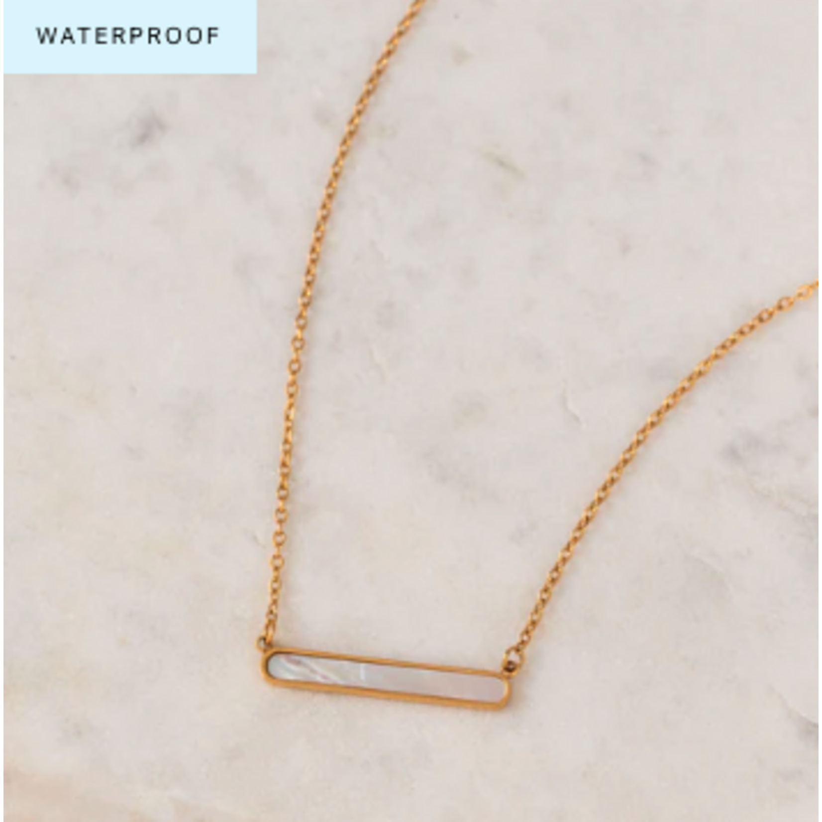 Lover's Tempo Tofino Necklace - Gold - 14K, Waterproof
