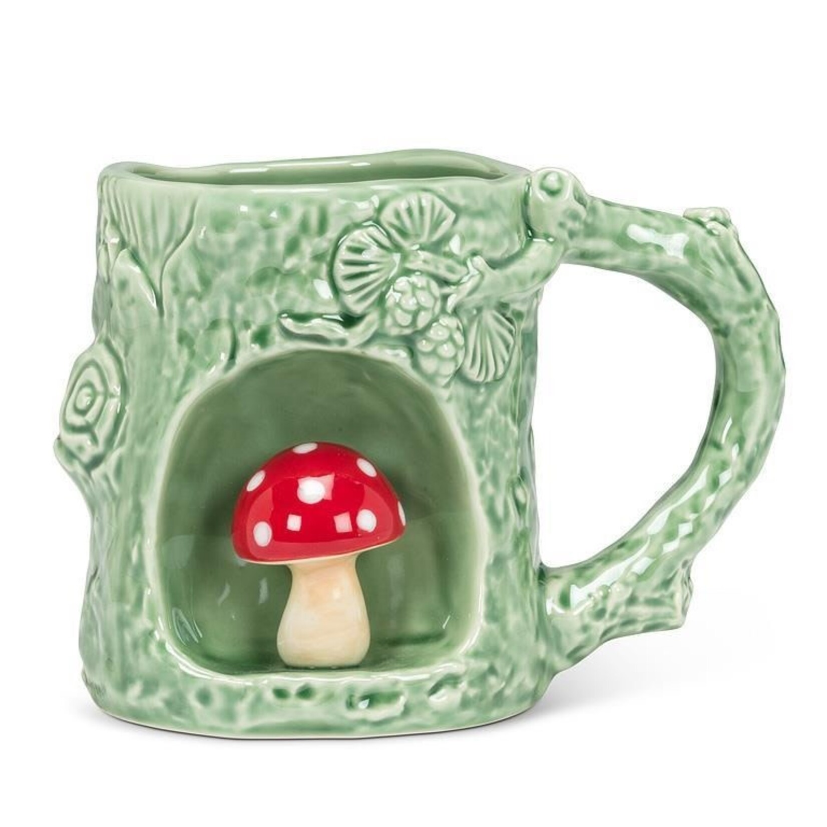 Tree Look Mug with Mushroom 4"
