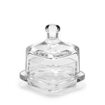 Small Square Covered Dish 3.5"