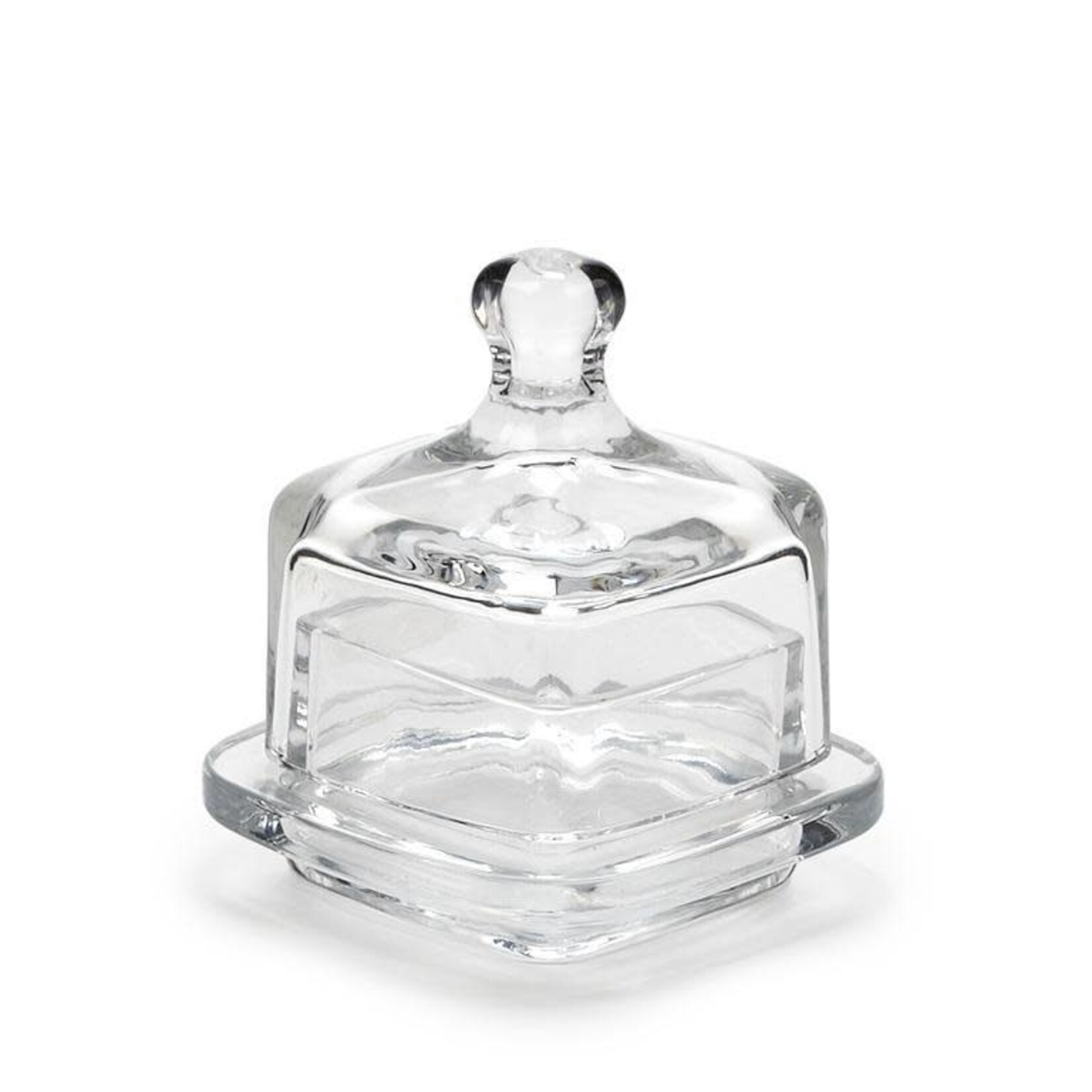 Small Square Covered Dish 3.5"