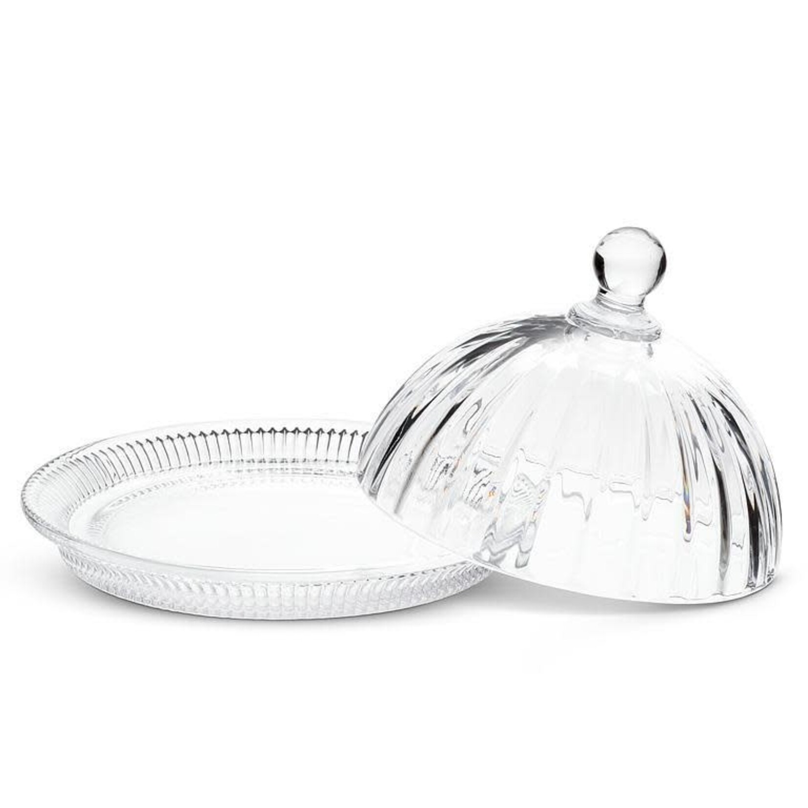 Low Optic Round Dish with Lid 5.5"