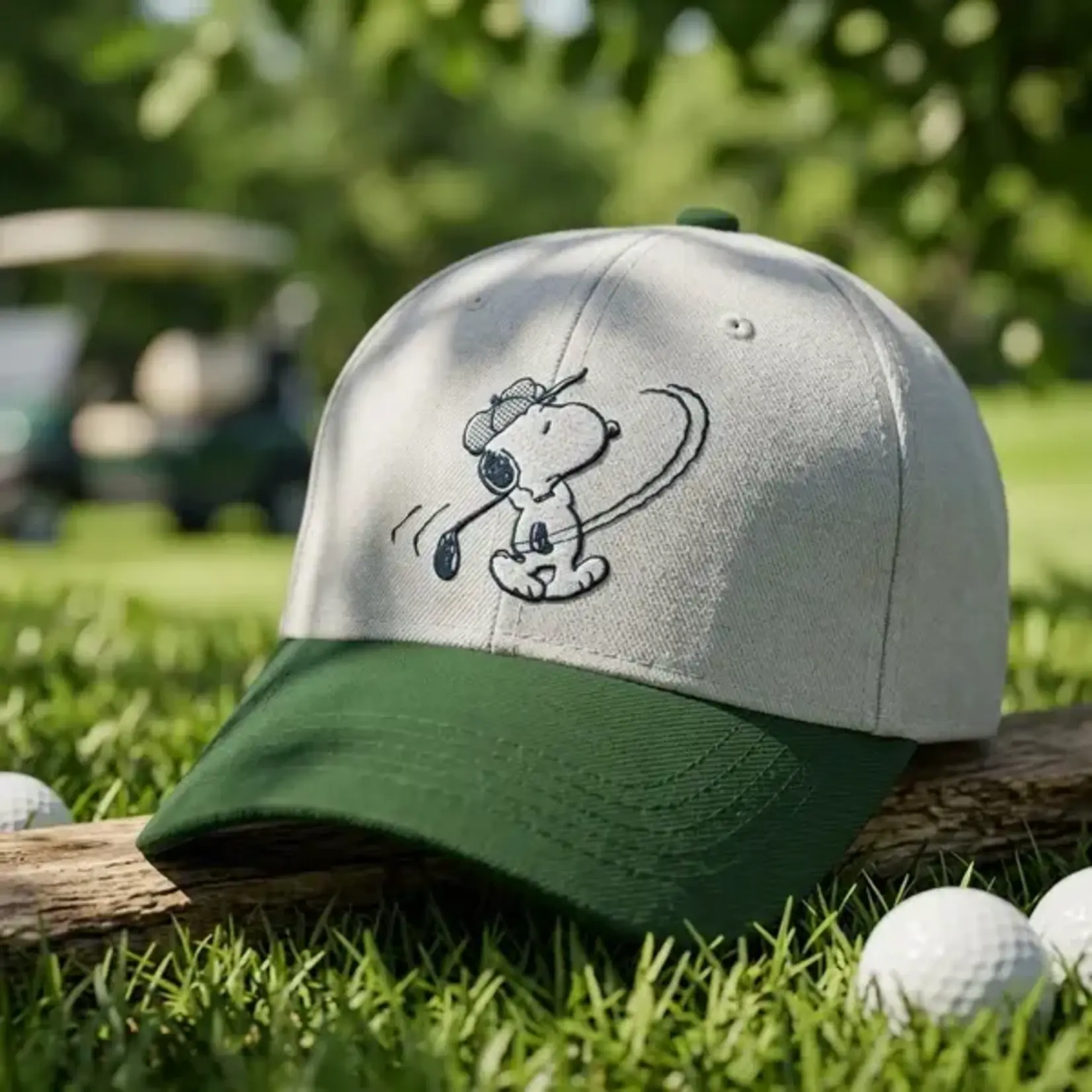 Brief Insanity Snoopy Golf Cap