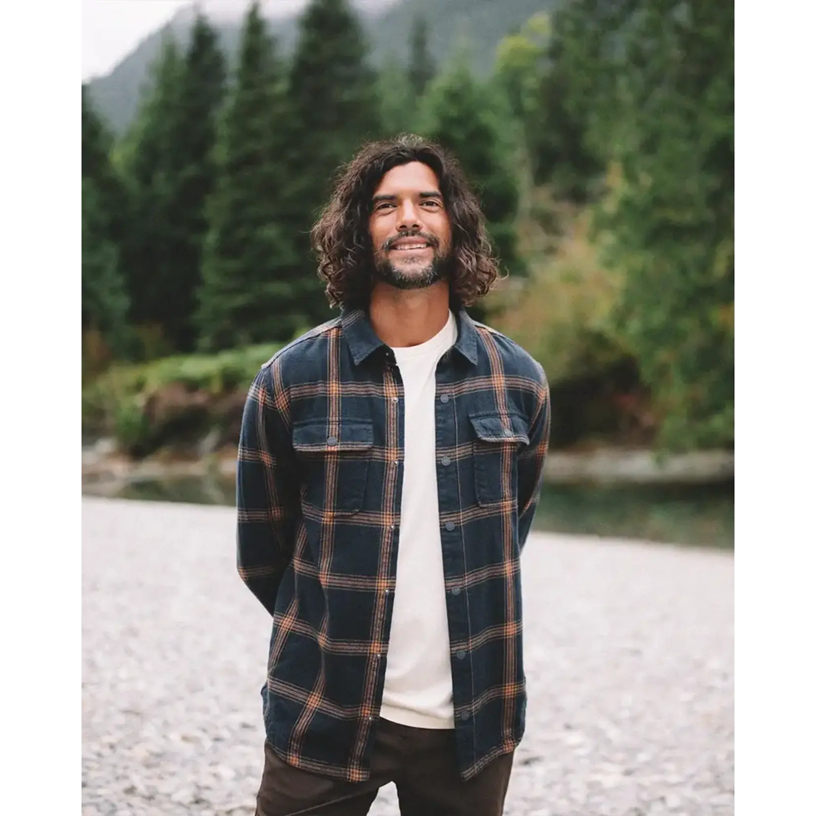 Tentree TCM4652-3562 - Men's Kapok Flannel Colville Shirt