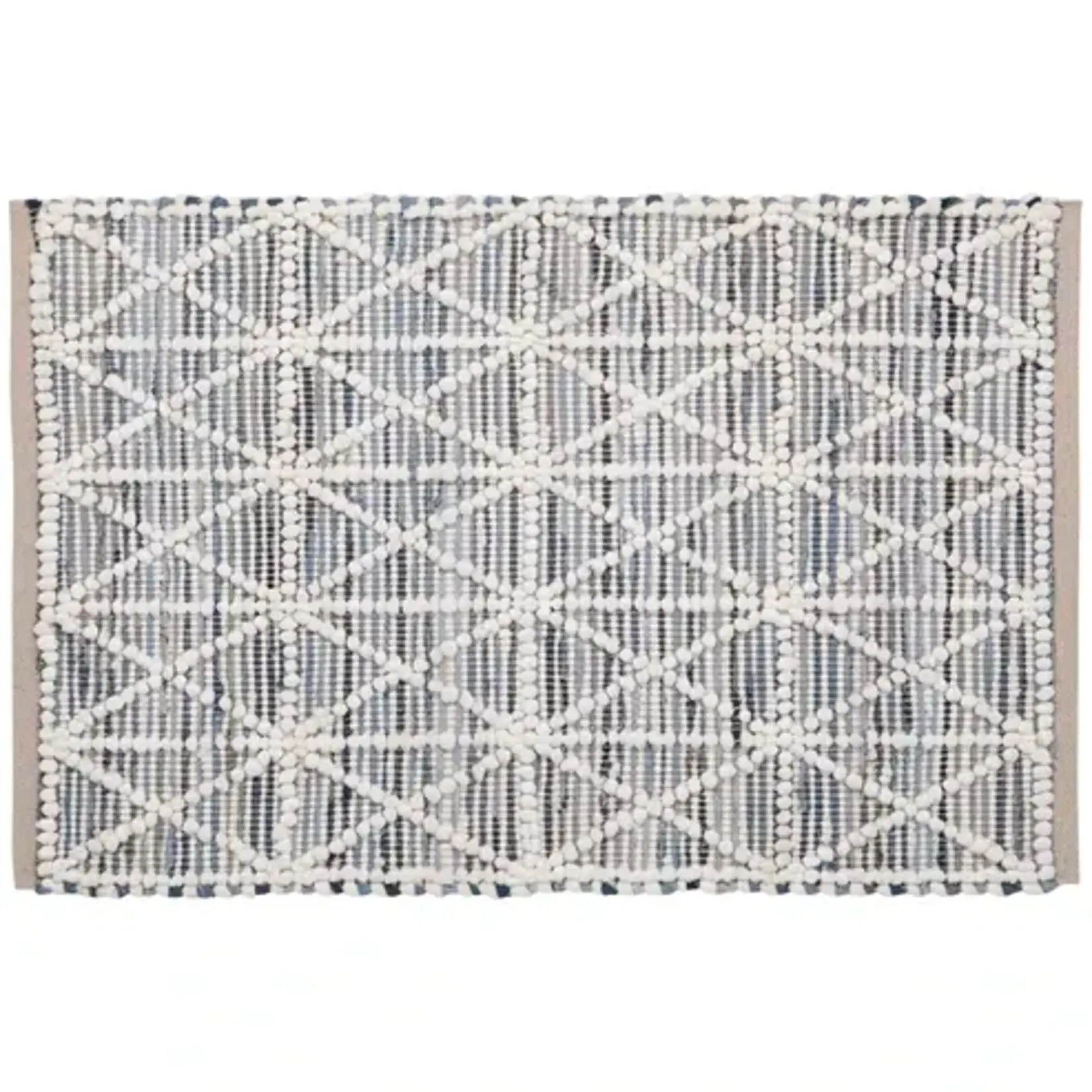 Danica Hexa Cotton Chindi Rug 2' x 3'