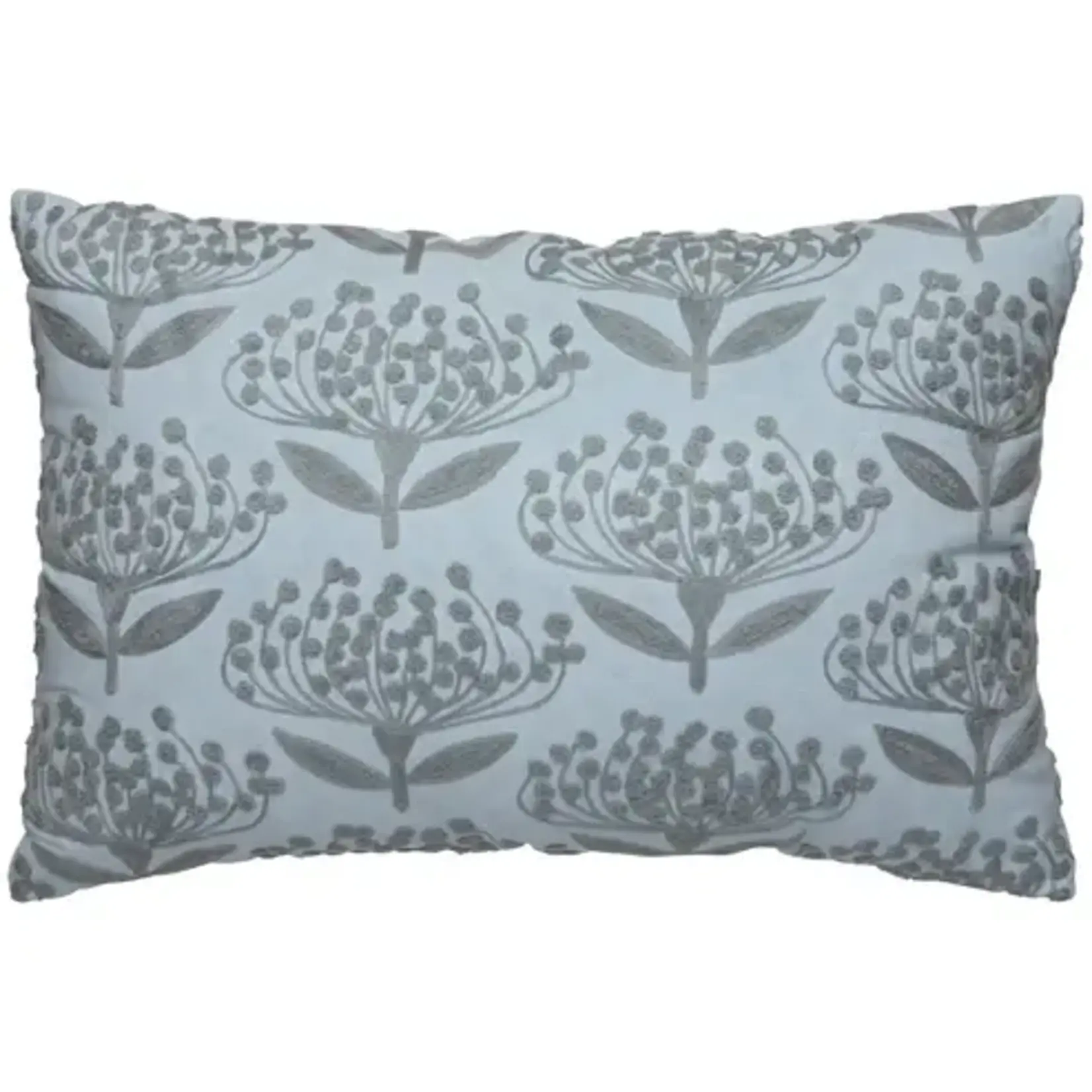 Danica Alyssum Embroidered Pillow 16" x 24"