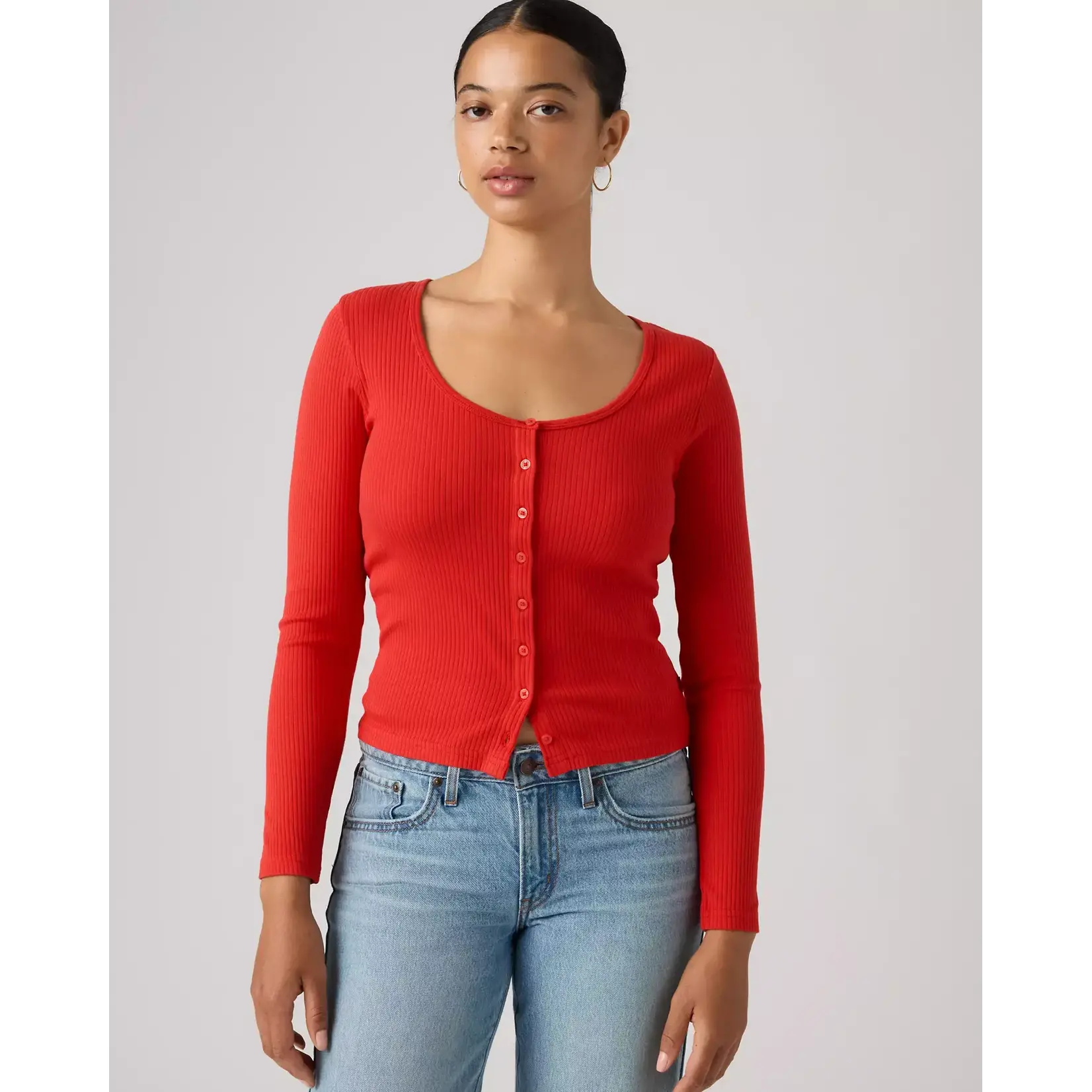 Levi Strauss Canada Women's Austen Button Through Long-Sleeve Shirt