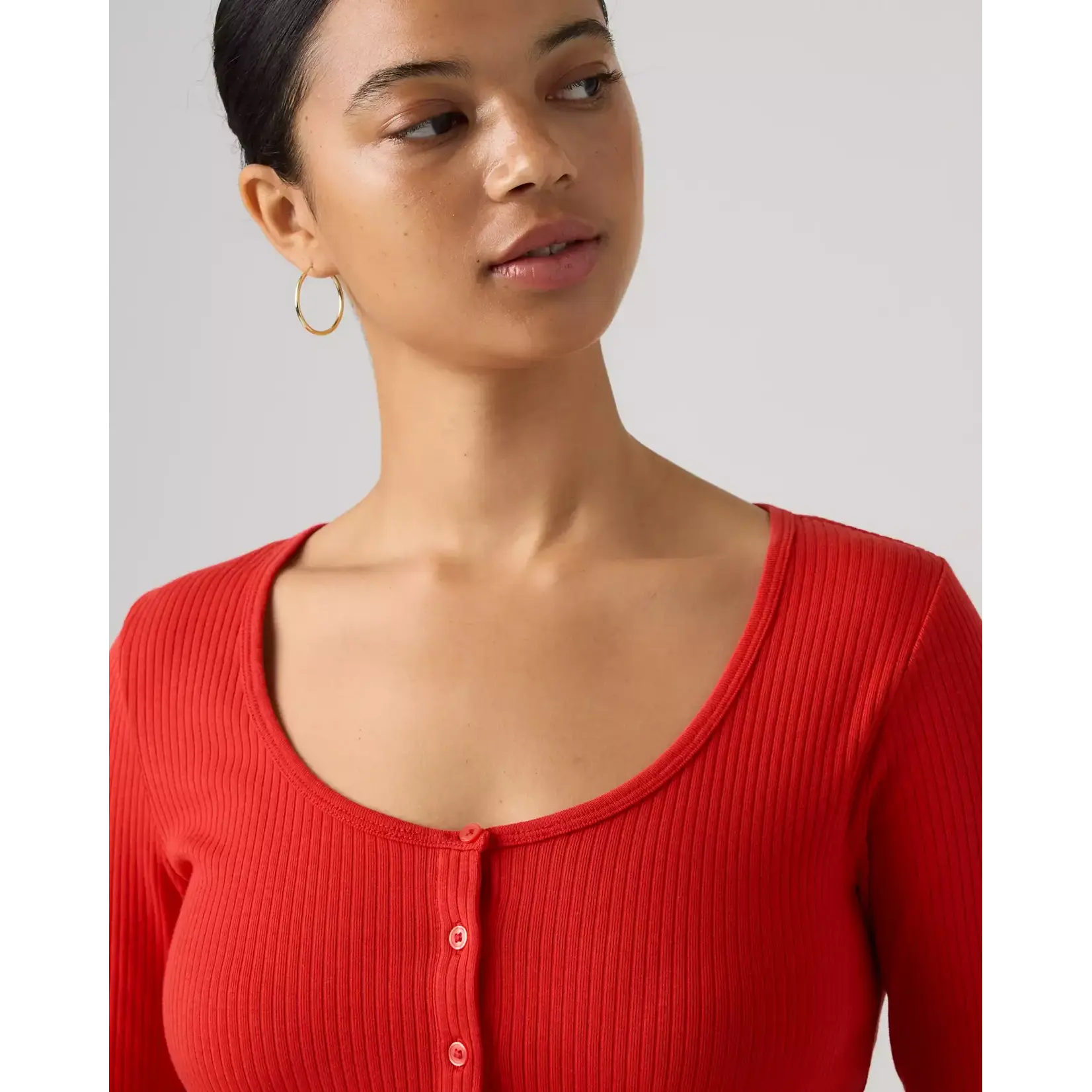Levi Strauss Canada Women's Austen Button Through Long-Sleeve Shirt